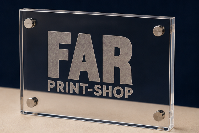 Laser Engraved Acrylic Signs